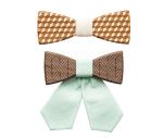 BeWooden - Accessoires aus Holz Set, Holzfliegen