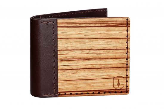 Portemonnaie aus Holz Lineari