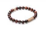 BeWooden - unisex stylový elegantní hipster dřevěný fashion náramek z korálků BeWooden (2)