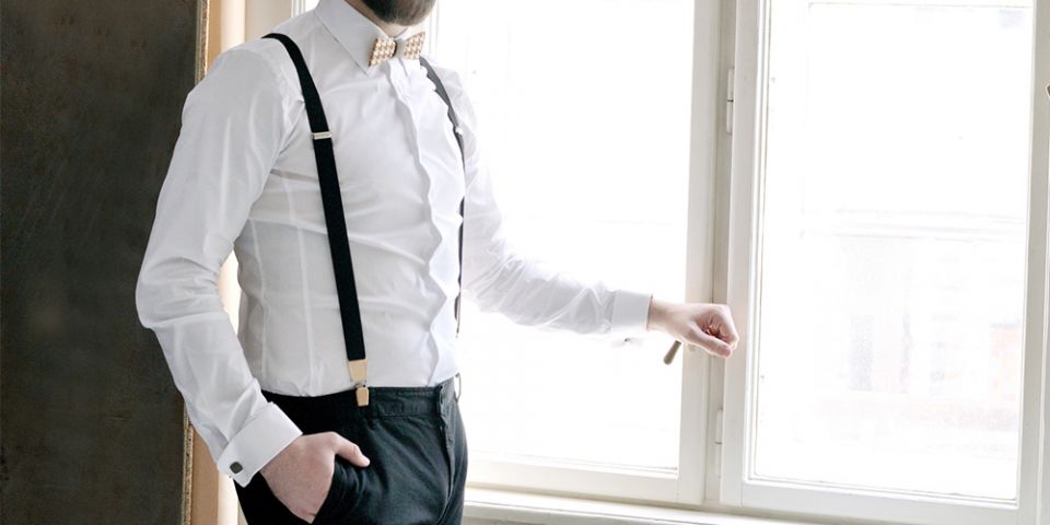 BeWooden - Hosenträger für den Mann Lux Suspenders Model