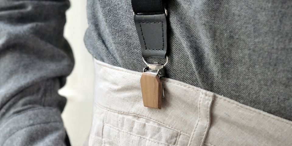 BeWooden - Hosenträger Apis