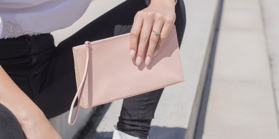 BeWooden - Damen Handtasche Clutch Lux