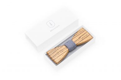 Holzfliege zur Hochzeit