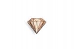BeWooden - Broschen für Herren Diamond Lapel