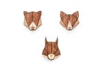 BeWooden - Squirell, fox and bear 0