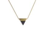 BeWooden - 0 Vespa necklace triangle