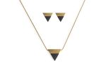 BeWooden - 00 Vespa necklace & earrings set