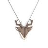 Holzanhänger Deer Pendant