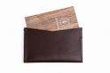 Lederkartenhalter Brunn Card Holder