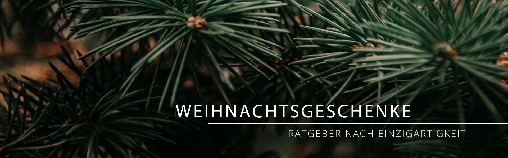 Geschenke nach Einzigartigkeit
