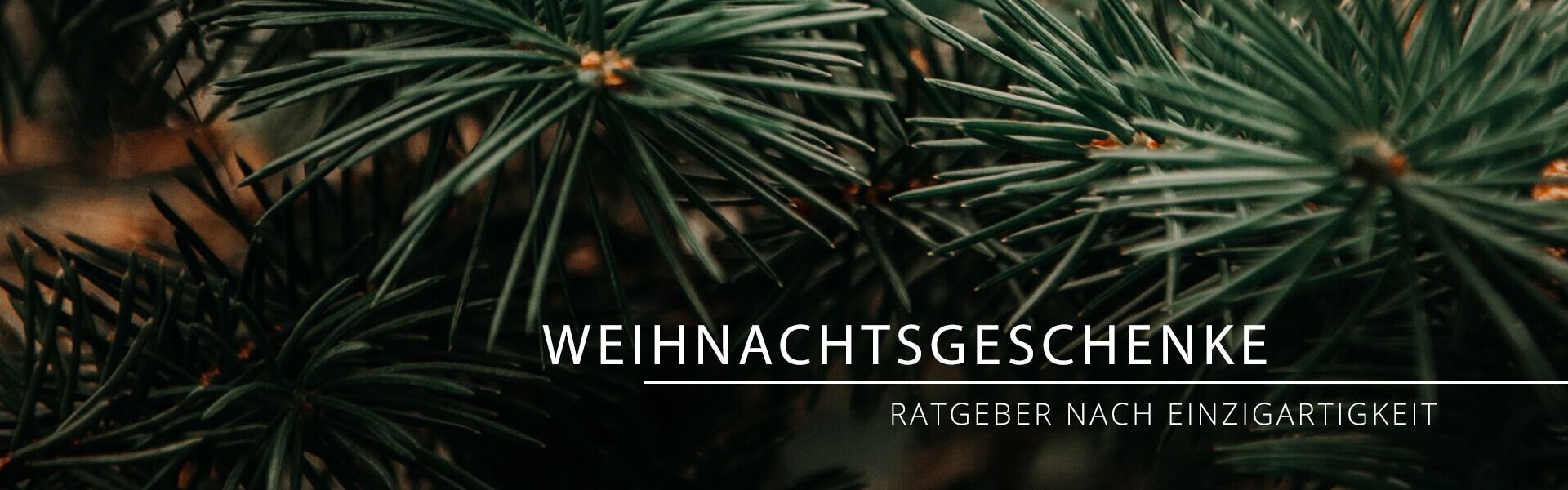 Geschenke nach Einzigartigkeit