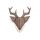 Holzbrosche Deer Brooch