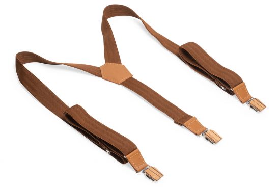 Hosenträger Cognac Suspenders