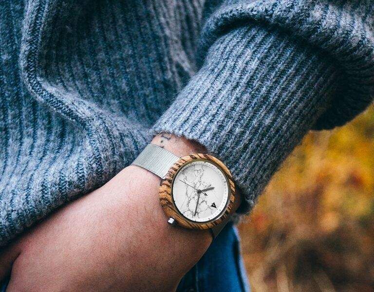 Holz Armbanduhren Damen