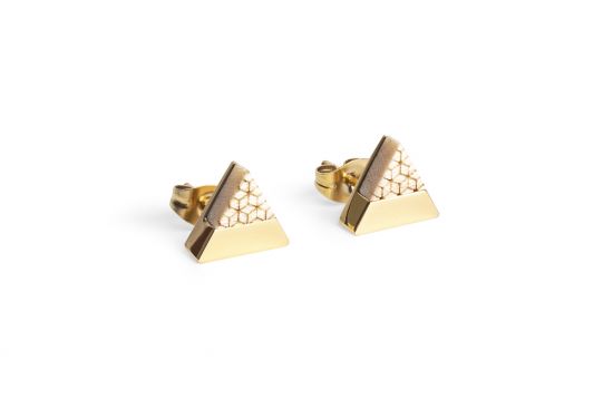 Metallohrringe Virie Earrings Triangle
