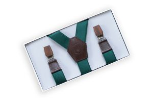 Hosenträger Forest Green Suspenders