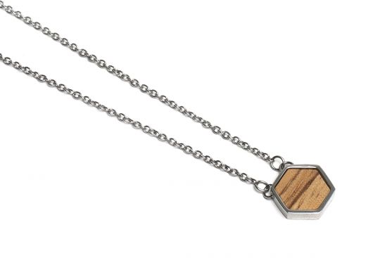 Halskette Lini Necklace Hexagon