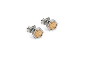 Metallohrringe Lini Earrings Hexagon