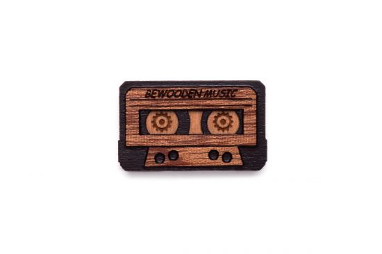 Cassette Brooch