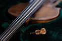 Holzbrosche Violin Brooch