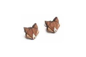 Holzohrringe Fox Earrings