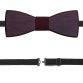 Holzfliege Red wine Bow Tie