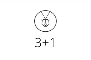 3+1 Pendant