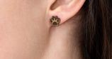 Holzohrringe Paw Earrings