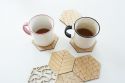 Holzuntersetzer Deco Coasters