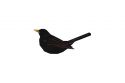 Blackbird Brooch