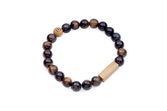 Perlenamband Brown Tiger Eye Bracelet