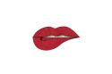 Holzbrosche Lips Brooch