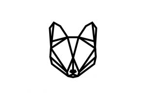 Baby Fox Siluette