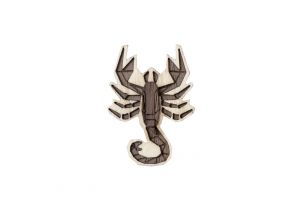 Holzbrosche Scorpius Brooch