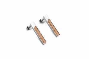 Metallohrringe Lini Earrings Rectangle