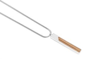 Halskette Lini Necklace Rectangle