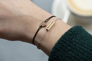 Zartes Armband Prism Wooden Bracelet