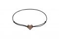 Zartes Armband Heart Wooden Bracelet