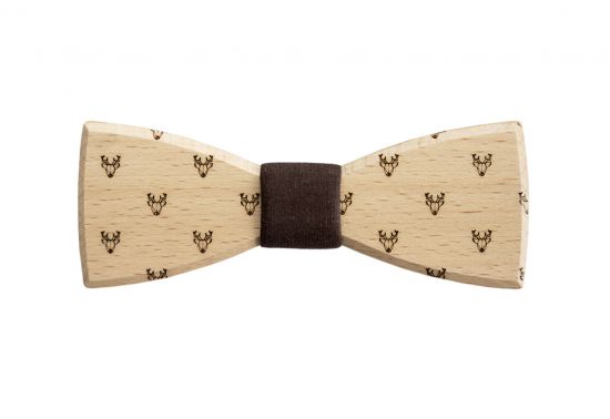 Holzfliege Deer Bow Tie