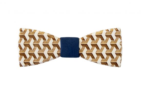 Holzfliege Cubro Bow Tie