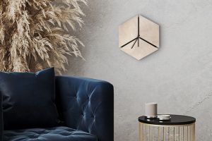 Holzuhr Tetrius Clock