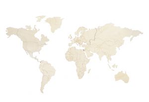 Holzkarte Natural Map