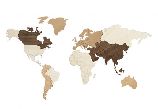 Holzkarte Lux Map