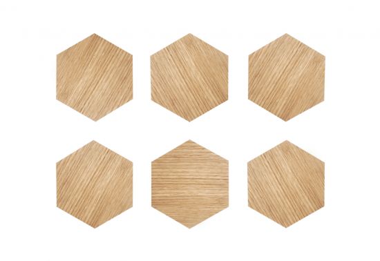 Holzuntersetzer Oak Coasters