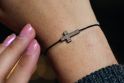 Zartes Armband Cross Wooden Bracelet