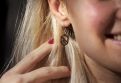 Holzohrringe Hexaline Earrings