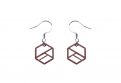 Holzohrringe Hexaline Earrings