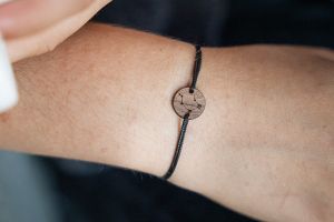 Zartes Armband Libra Wooden Bracelet
