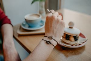 Zartes Armband Lotus Wooden Bracelet