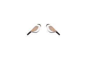 Holzohrringe Natural Cutebird Earrings